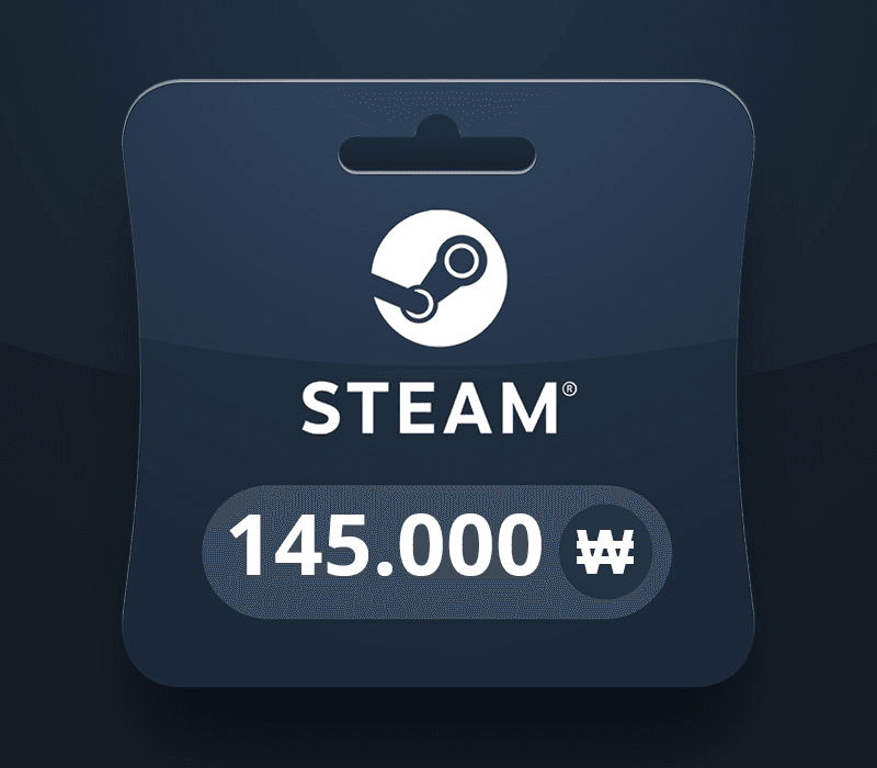 Steam Gift Card KRW 145000 KR Activation Code