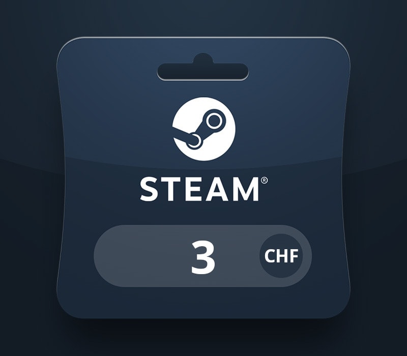Steam Wallet CHF 3 Gift Card CH