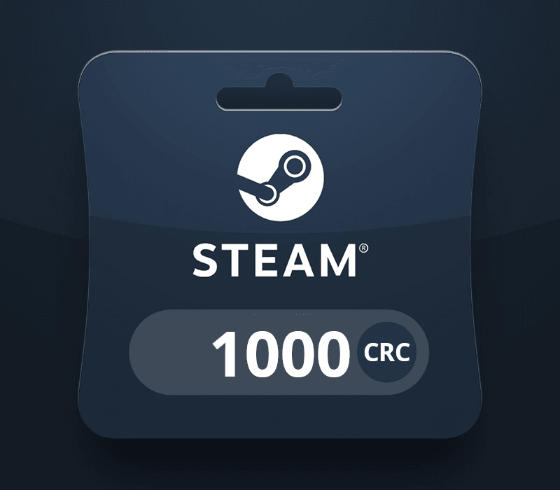 Steam Wallet CRC 1000 Gift Card CR