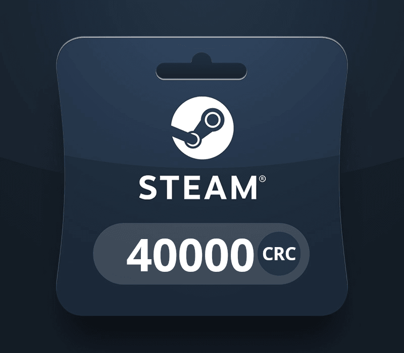 Steam Wallet CRC 40 000 Gift Card CR