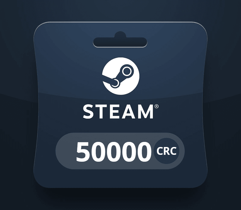 Steam Wallet CRC 50 000 Gift Card CR