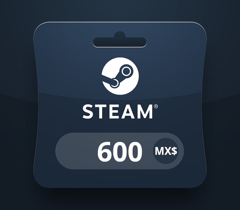 Steam Wallet MXN 600 Gift Card MX
