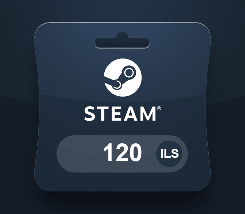 Steam Wallet ILS 120 Gift Card IL
