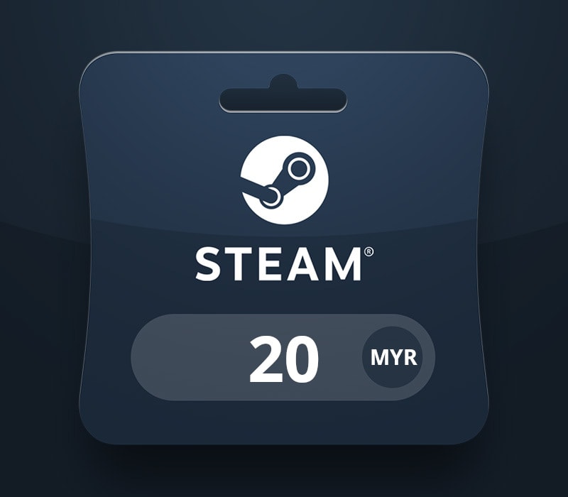 Steam Wallet MYR 20 Gift Card MY