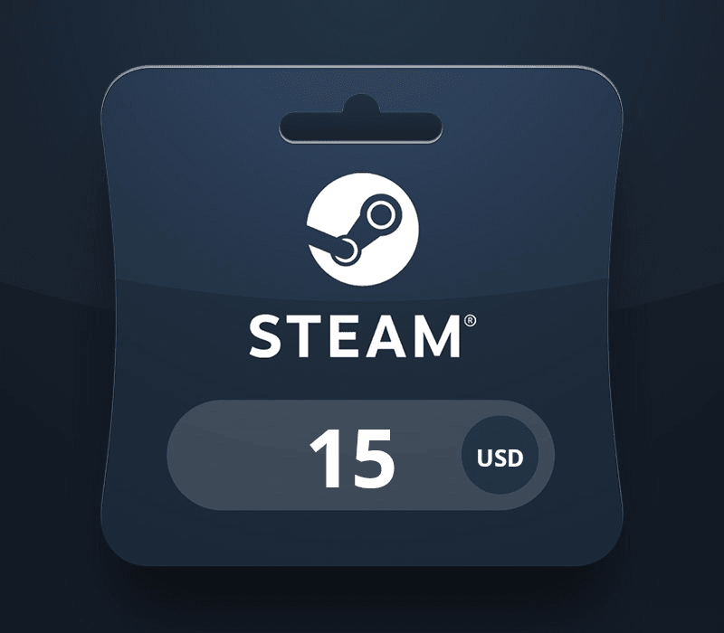 Steam Wallet USD 15 Gift Card AZ