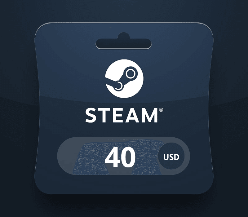 Steam Wallet USD 40 Gift Card GT