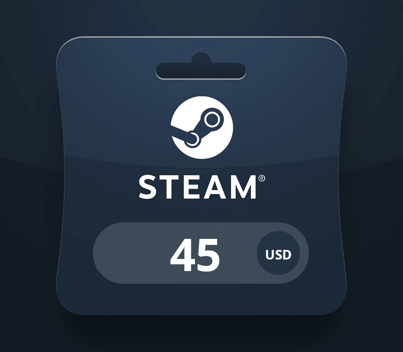 Steam Wallet USD 45 Gift Card BY