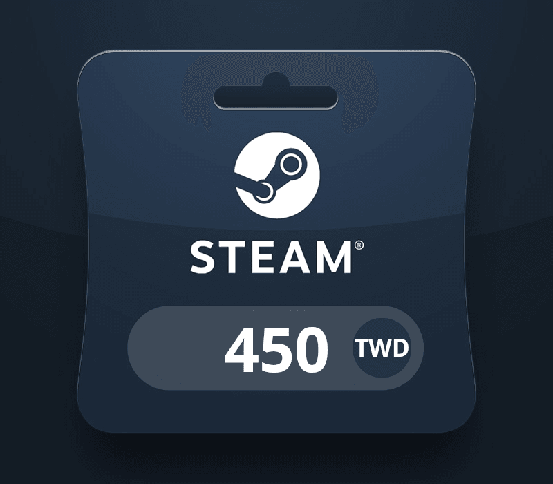 Steam Wallet TWD 450 Gift Card TW