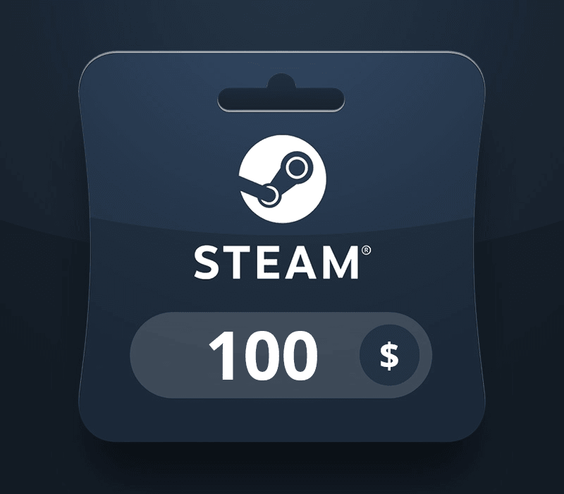 Steam Wallet USD 100 Gift Card PK