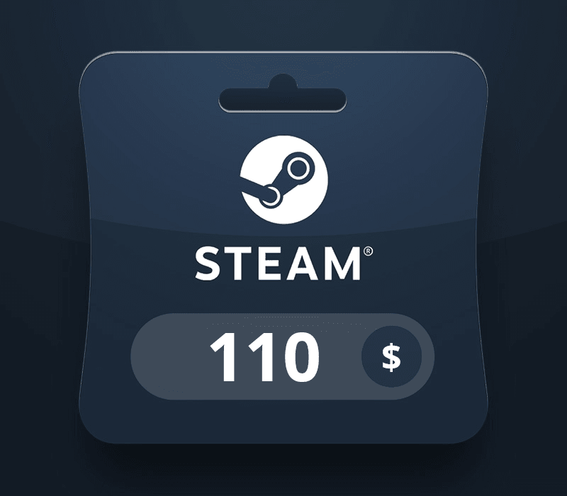 Steam Wallet USD 110 Gift Card PK