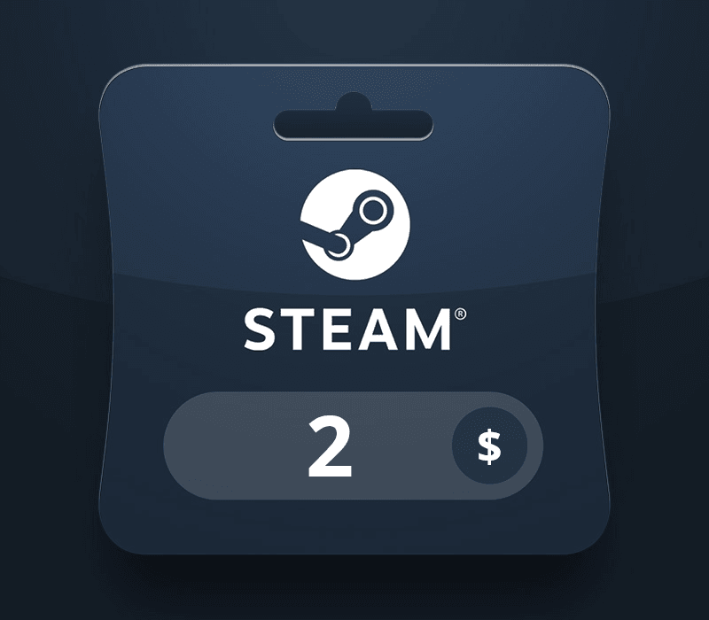 Steam Wallet USD 2 Gift Card BD