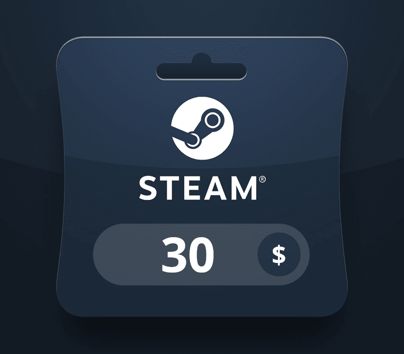 Steam Wallet USD 30 Gift Card BD