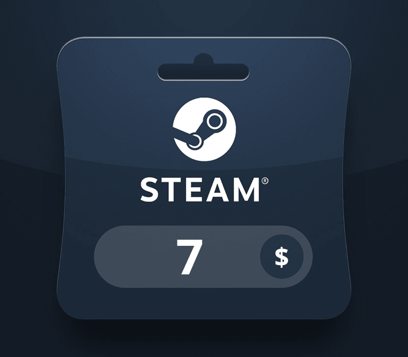 Steam Wallet USD 7 Gift Card YE