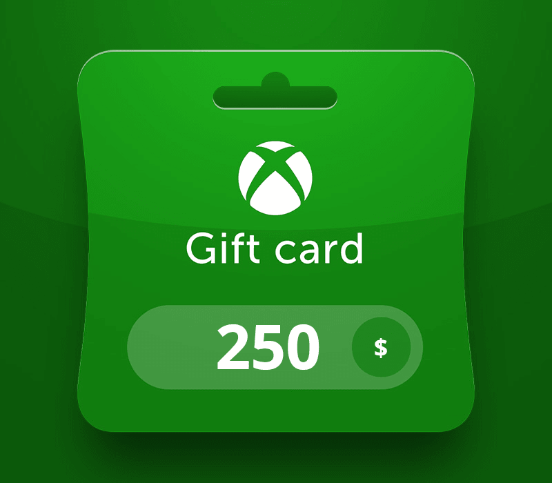 XBOX Live USD 250 Prepaid Card US
