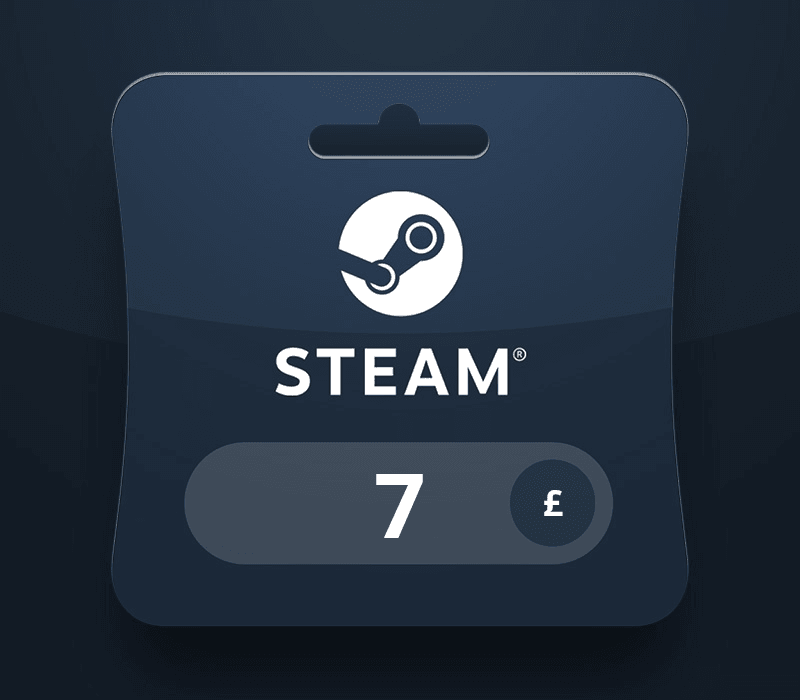 Steam Wallet GBP 7 Gift Card UK