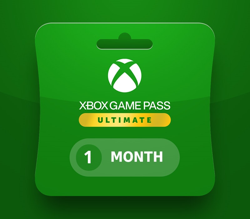 Xbox Game Pass Ultimate - 1 Month Subscription Card UK