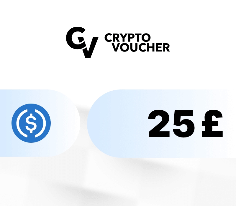 Crypto Voucher (USDC) GBP 25 Gift Card