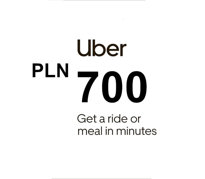 Uber PLN 700 Gift Card PL
