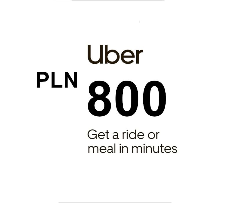 Uber PLN 800 Gift Card PL