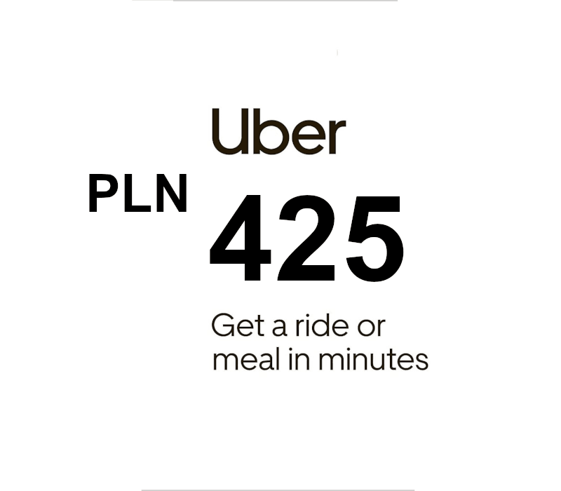 Uber PLN 425 Gift Card PL