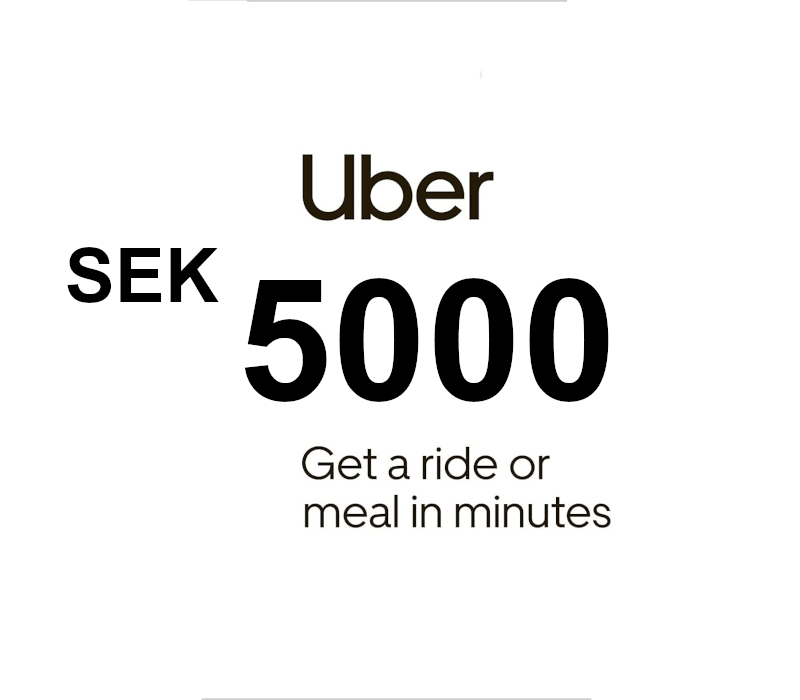 Uber SEK 5000 Gift Card SE