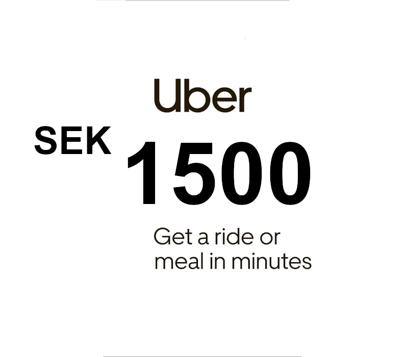 Uber SEK 1500 Gift Card SE