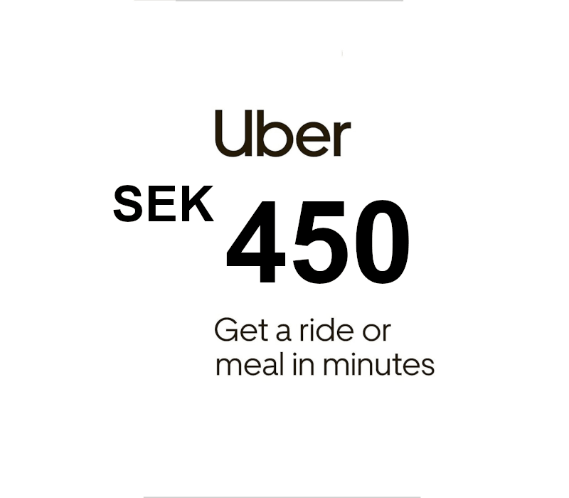 Uber SEK 450 Gift Card SE