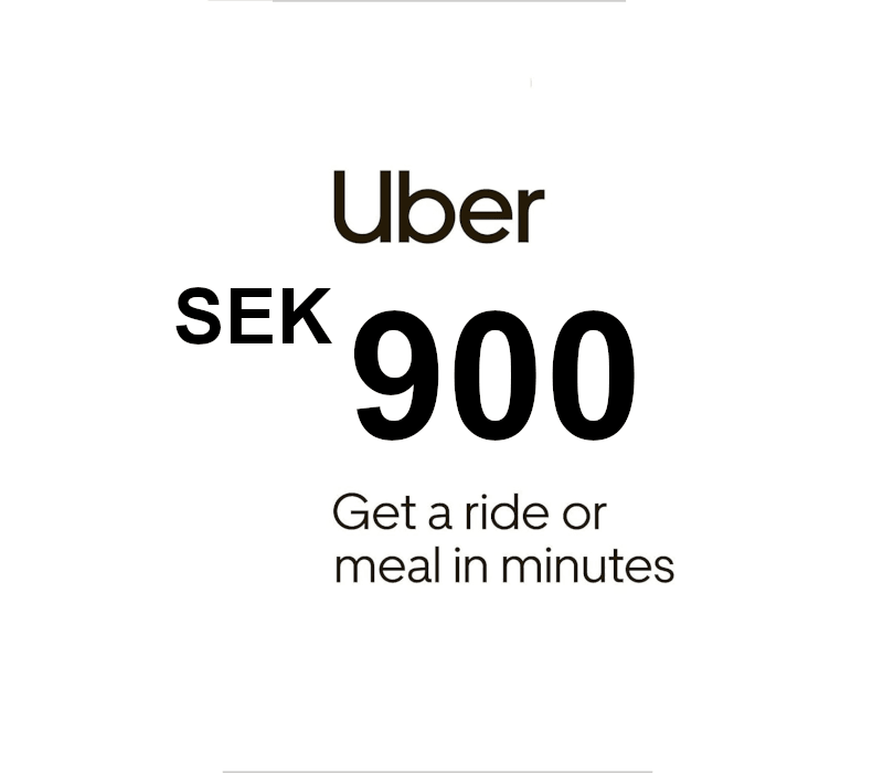 Uber SEK 900 Gift Card SE