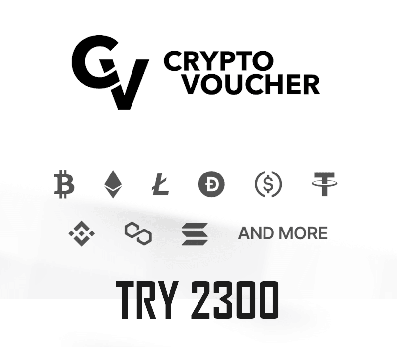 CRYPTO VOUCHER TRY 2300 Gift Card