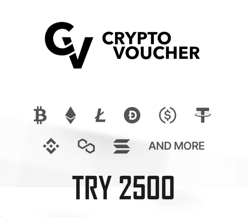 CRYPTO VOUCHER TRY 2500 Gift Card