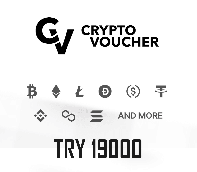 CRYPTO VOUCHER TRY 19000 Gift Card