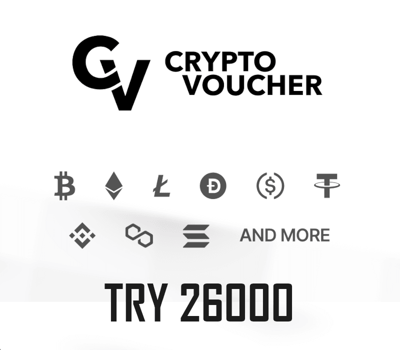 CRYPTO VOUCHER TRY 26000 Gift Card