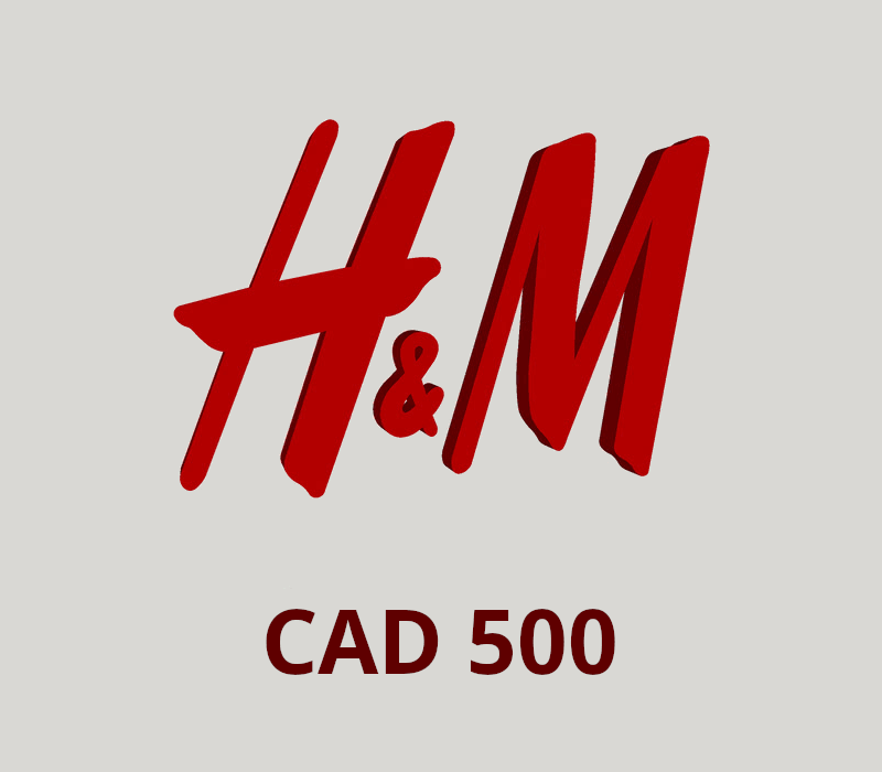 H&M CAD 500 Gift Card CA