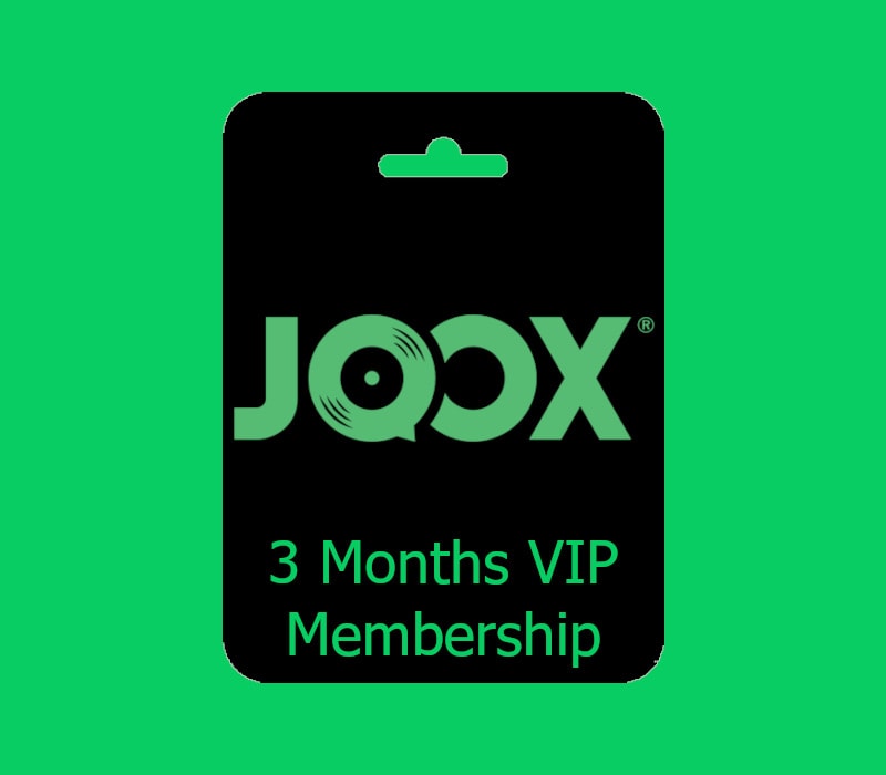 JOOX 3-Months VIP Membership Subscription Key TH