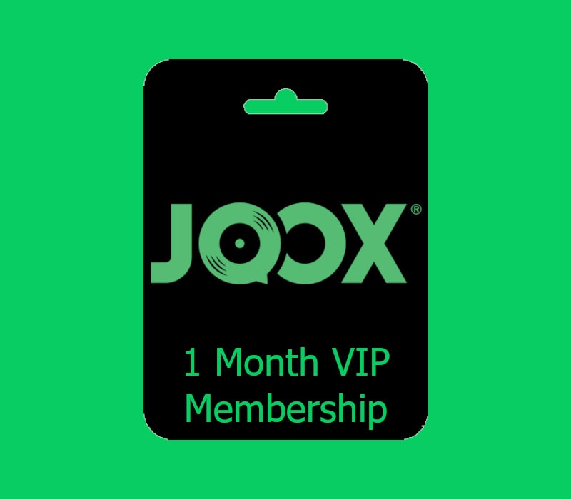 JOOX 1-Month VIP Membership Subscription Key MY