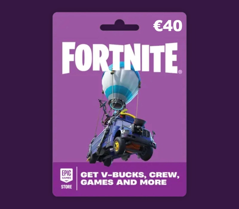 Fortnite EUR 40 PC Epic Games Gift Card IE
