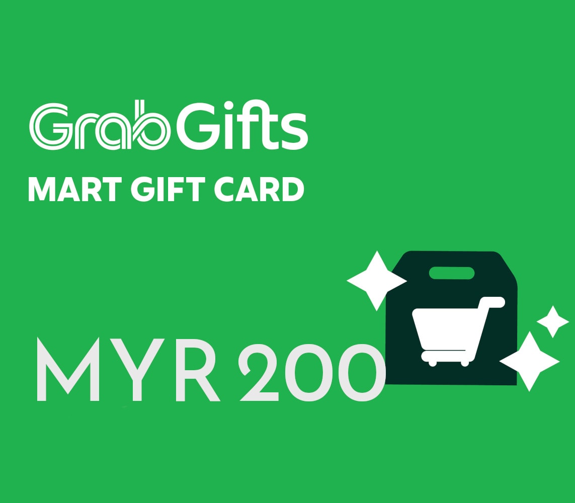 GrabMart MYR 200 Gift Card MY