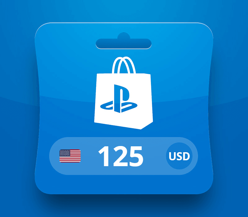 PlayStation Network Card USD 125 Gift Card US