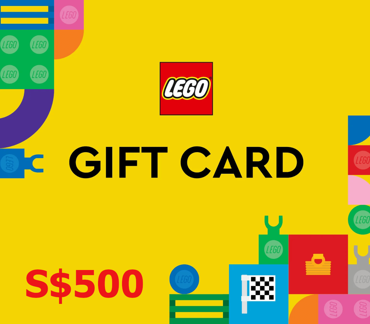 Lego SGD 500 Gift Card SG