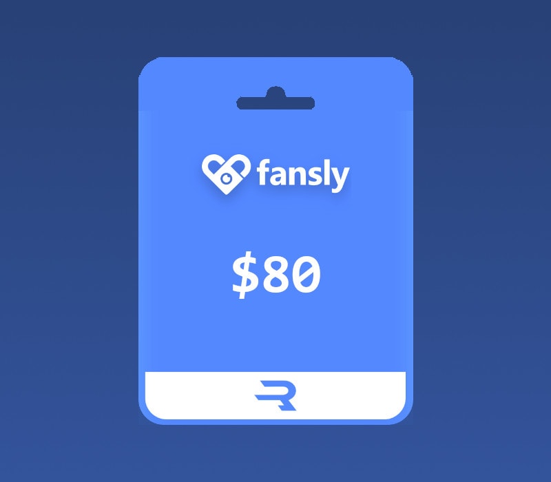 Rewarble Fansly USD 80 Gift Card