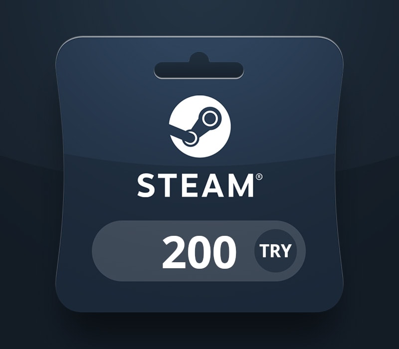 Steam Wallet TRY 200 Gift Card TR