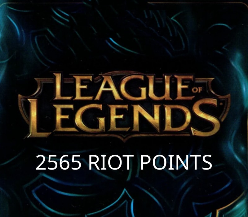 League of Legends 2565 RP Prepaid Card US