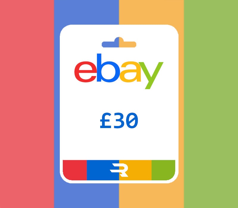 Rewarble Ebay GBP 30 Gift Card UK