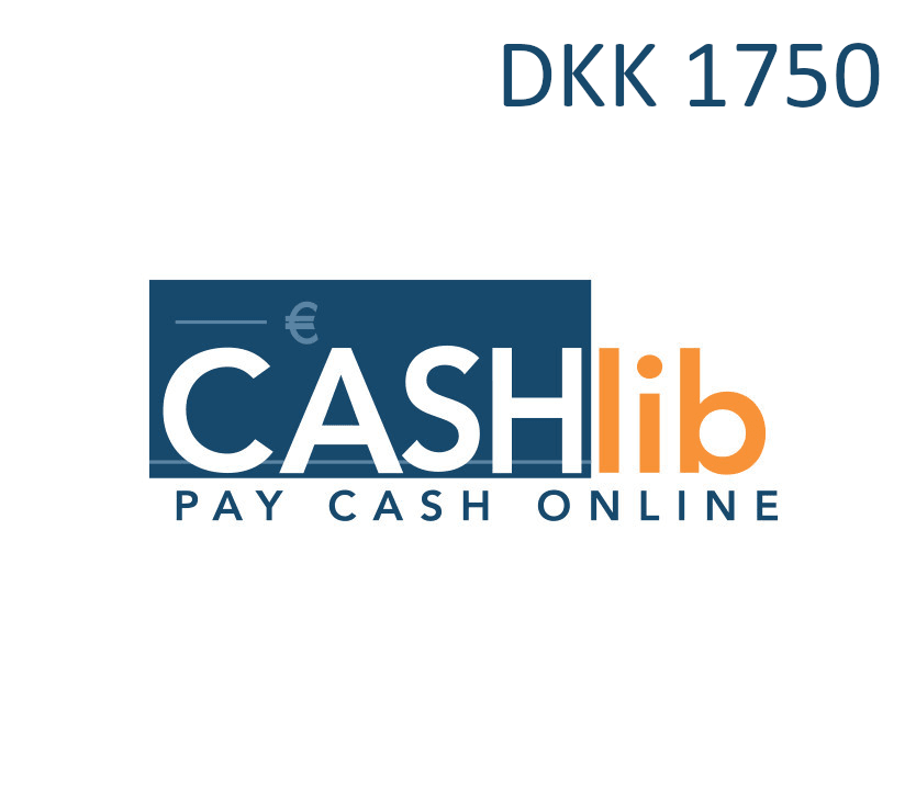 CASHlib DKK 1750 Prepaid Card DK