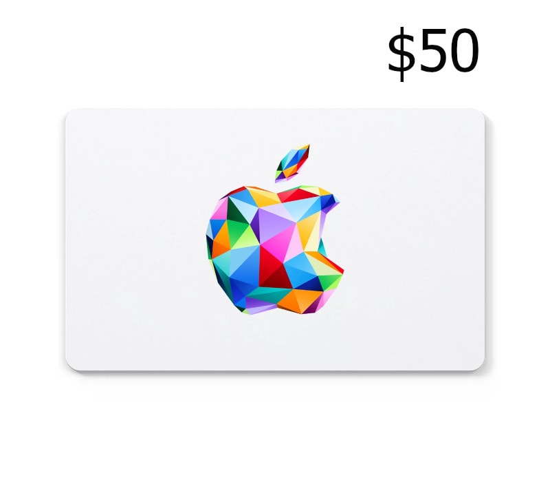 Apple USD 50 Gift Card US