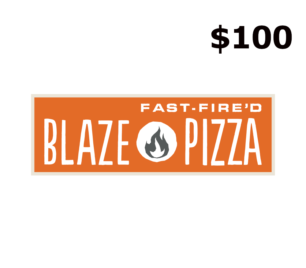 Blaze Pizza $100 Gift Card US