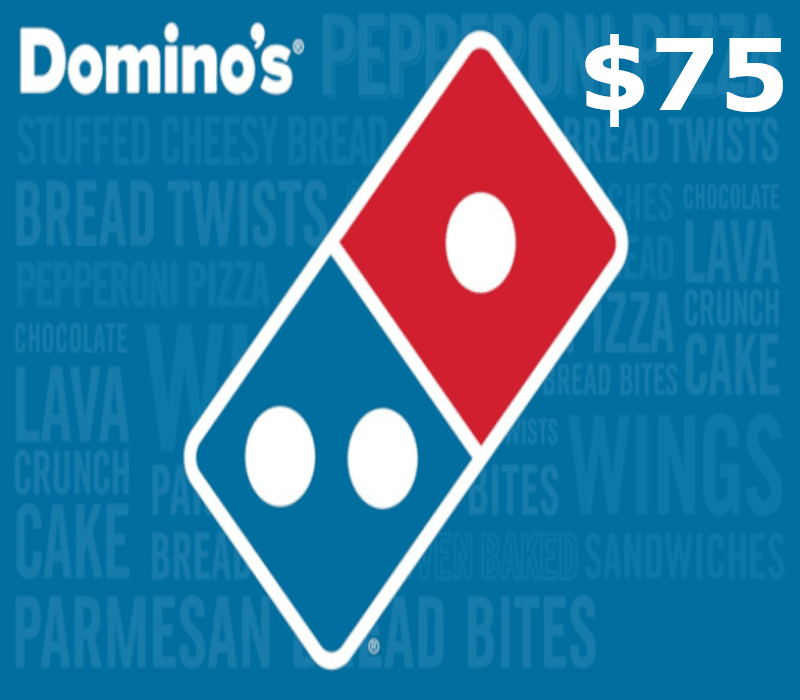 Domino's Pizza $75 Gift Card US