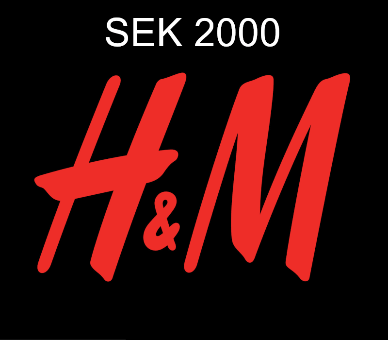 H&M 2000 SEK Gift Card SE