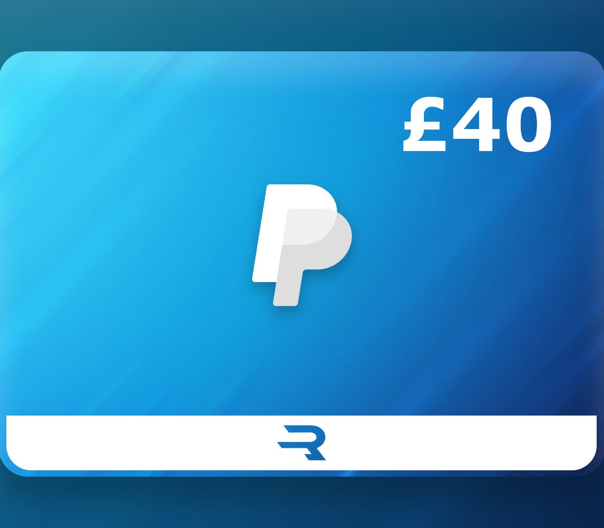 Rewarble PayPal £40 Gift Card