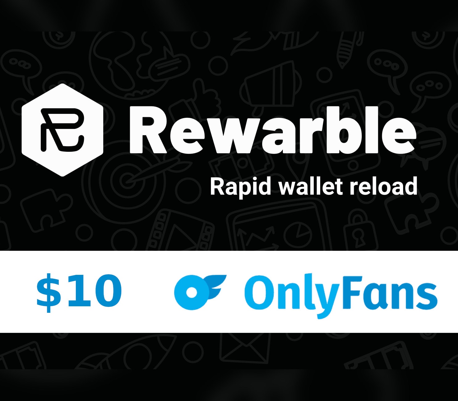 Rewarble OnlyFans £250 Gift Card